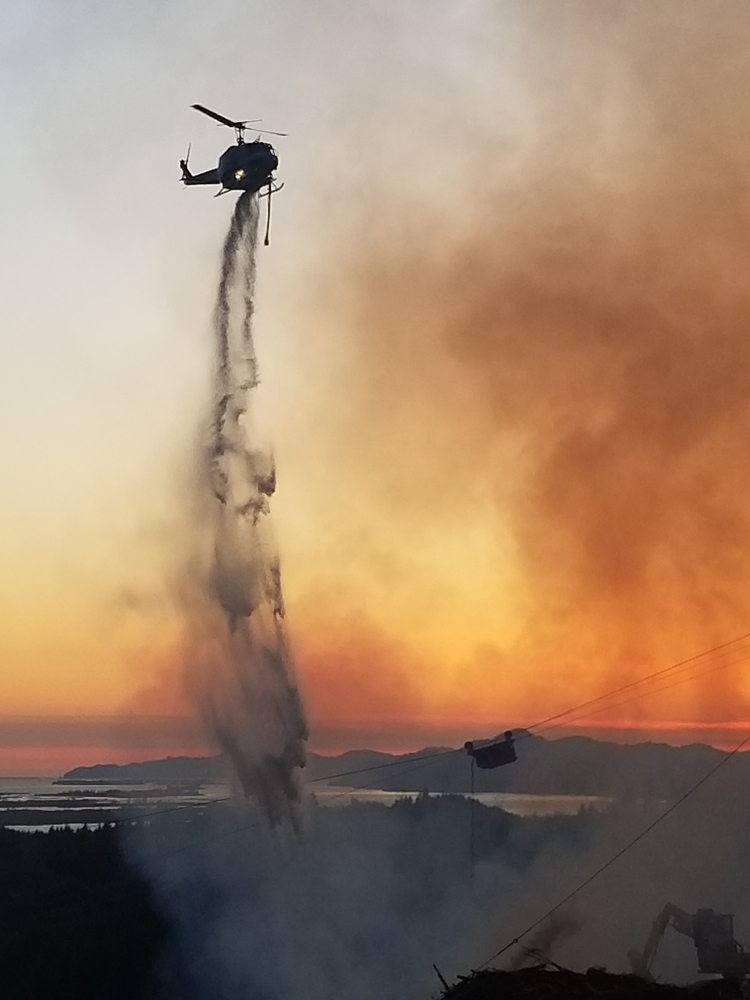 Fire Hits Logging Site - The Wahkiakum County Eagle